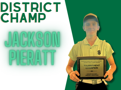 District Champion Jackson Pieratt